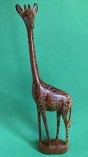 Vintage wooden giraffe for sale Vintage wooden giraffe for sale  WINCANTON