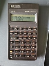Taschenrechner 42s rpn gebraucht kaufen  Haan
