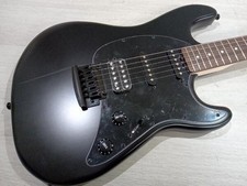 Guitarra elétrica Sterling por Musicman SUB Series Cutlass preta SN B195412 comprar usado  Enviando para Brazil