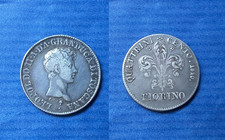 Italie, Toscane * LÉOPOLD II *  1 fiorino ,argent  1840, usado comprar usado Italie, Toscane * LÉOPOLD II *  1 fiorino ,argent  1840, usado comprar usado  Enviando para Brazil