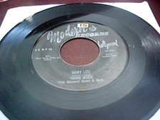 YOUNG JESSE " Mary Lou / DON'T THINK I WILL " MODERN ORIGINAL 1955 R&B ROCKER-VG comprar usado  Enviando para Brazil