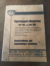 Nsu 1937 501 gebraucht kaufen  Sankt Augustin