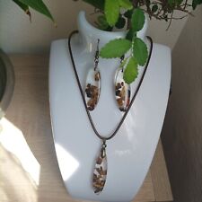 Collier pendentif boucles d'occasion  Villedieu-sur-Indre