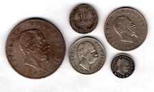 Moedas italianas de prata/bilhão, século XIX. Escolha denominação, data e preço. comprar usado  Enviando para Brazil
