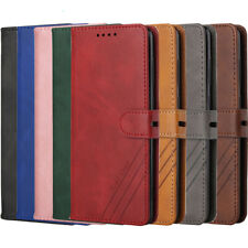 Usado, Hülle für ZTE Blade A53 A54 A73 A35 A34 Einfarbig Leder Wallet Case Handyhülle comprar usado  Enviando para Brazil