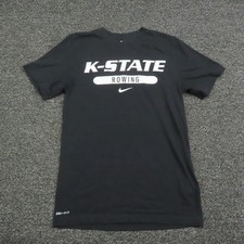 Camiseta masculina Kansas State Wildcats pequena Nike Dri-Fit NCAA remo comprar usado  Enviando para Brazil