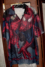 man spider shirt button for sale  Harleton