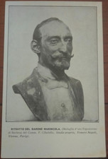 Cartolina barone marincola usato  Roma