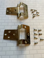 Cranked hinges gold for sale  ORMSKIRK