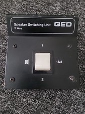 Qed speaker switching for sale  NORWICH