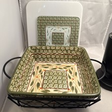 ceramic casserole pan for sale  Spanaway