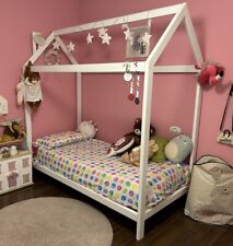 Letto baldacchino bianco usato  Tufillo
