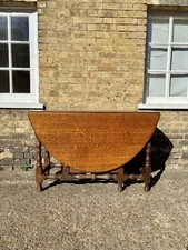 Oak drop leaf for sale  BEDFORD