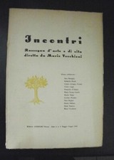 Rivista incontri 1959 usato  Roma