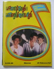 Revista NOTITAS anos 80 MECANO Ana Torroja LUCIA MENDEZ ANGELICA MARIA nacho CANO comprar usado  Enviando para Brazil