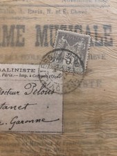 Timbre centimes gris d'occasion  Toulouse-