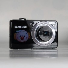 [Mint] Samsung PL100 12.2MP Digital Camera Selfie Screen Black, Charger, Case comprar usado  Enviando para Brazil