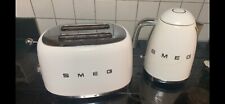Smeg white 2slice for sale  LEAMINGTON SPA