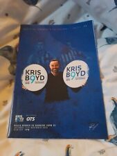 Kris boyd testimonial for sale  DUNBAR