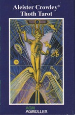 Crowley Thoth Tarot 9,5x14cm Deluxe BLUE BOX EDITION, używana talia na sprzedaż  PL