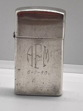 Zippo sterling silver for sale  CAMBORNE