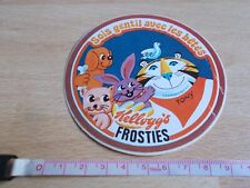 Autocollant kellogg frosties d'occasion  Toulon-