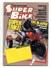 Superbike magazine november for sale  UK