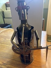 Garrafa de vinho Tragically Hip vazia com suporte de aço TTH totalmente completa 2013 comprar usado  Enviando para Brazil