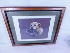 Framed yellow labrador for sale  GOOLE