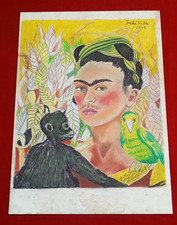 Frida kahlo drawing for sale  USA