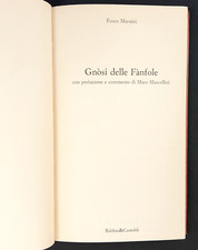 Gnosi della fanfole usato  Torino