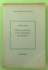 Gyorgy lukacs prolegomeni usato  Anguillara Sabazia