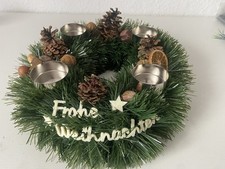 Adventskranz künstlich tischd gebraucht kaufen  Duisburg