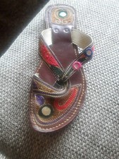 Indische zehentrenner schuhe gebraucht kaufen  Mönchengladbach
