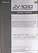 Roland JV-1010 Sintetizador Módulo Midi Livro Manual do Proprietário Original, Japão. comprar usado  Enviando para Brazil