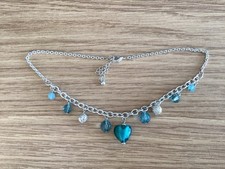 White metal necklace for sale  NEWARK