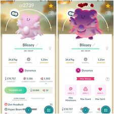 Dynamax Blissey IvI40 | 3moveset | desbloqueio 3DmaxMove Trade comprar usado  Enviando para Brazil