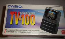 Vintage LCD Casio TV 100 Modelo B Pocket Color TV NTSC (M) Tela de 1,6" comprar usado  Enviando para Brazil