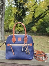 Usado, Bolsa satchel Dooney & Bourke cúpula grão seixo em excelente estado usado comprar usado  Enviando para Brazil