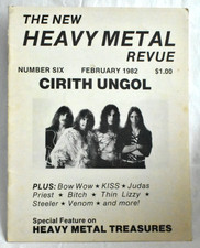 Usado, THE NEW HEAVY METAL REVIEW REVUE - FANZINE # 6 FEV 1982 - KISS - CIRITH UNGOL comprar usado  Enviando para Brazil