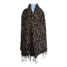 Large shawl fringed for sale  ROYSTON
