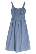 Blue cotton gingham for sale  LLANDUDNO