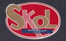Ancienne étiquette de bagage   Hôtel Skol BN141876 Marbella comprar usado  Enviando para Brazil
