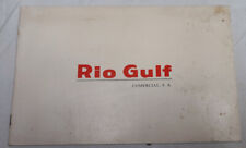 CATALOGO ANTIGUO DE LA EMPRESA RIO GULF, PETROLEOS, PETROQUIMICA, COMERCIAL comprar usado  Enviando para Brazil