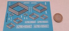 Decalcomanie decals alpine d'occasion  Lillers