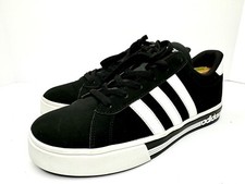 Tênis Adidas Neo Daily Team Trainers tamanho 8.5 preto branco baixo casual  comprar usado  Enviando para Brazil