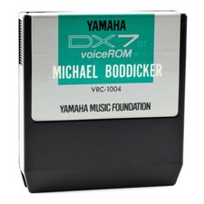 Cartucho YAMAHA VRC-1004 MICHAEL BODDICKER ROM para sintetizador DX7II /TESTADO comprar usado  Enviando para Brazil