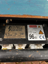 Diesel stephill generator for sale  BEDFORD