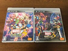 (Conjunto de 2) Ultimate Marvel vs. Capcom 3 Sony PlayStation 3 2011 versão japonesa comprar usado  Enviando para Brazil