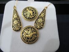 Vintage goldtone damascene for sale  Ocean View